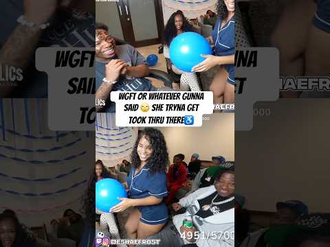 She feenin chat WGFT or whatever Gunna said #youtubeshorts #deshaefrost #deshaefrost #twitch #clips